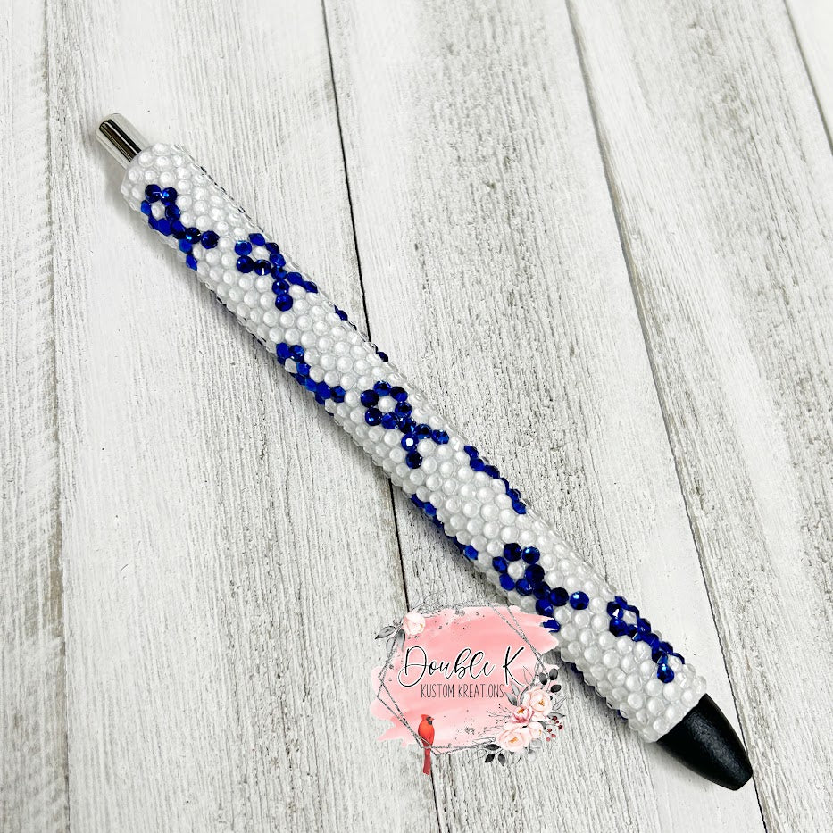 Awareness Ribbon Rhinestone Pens