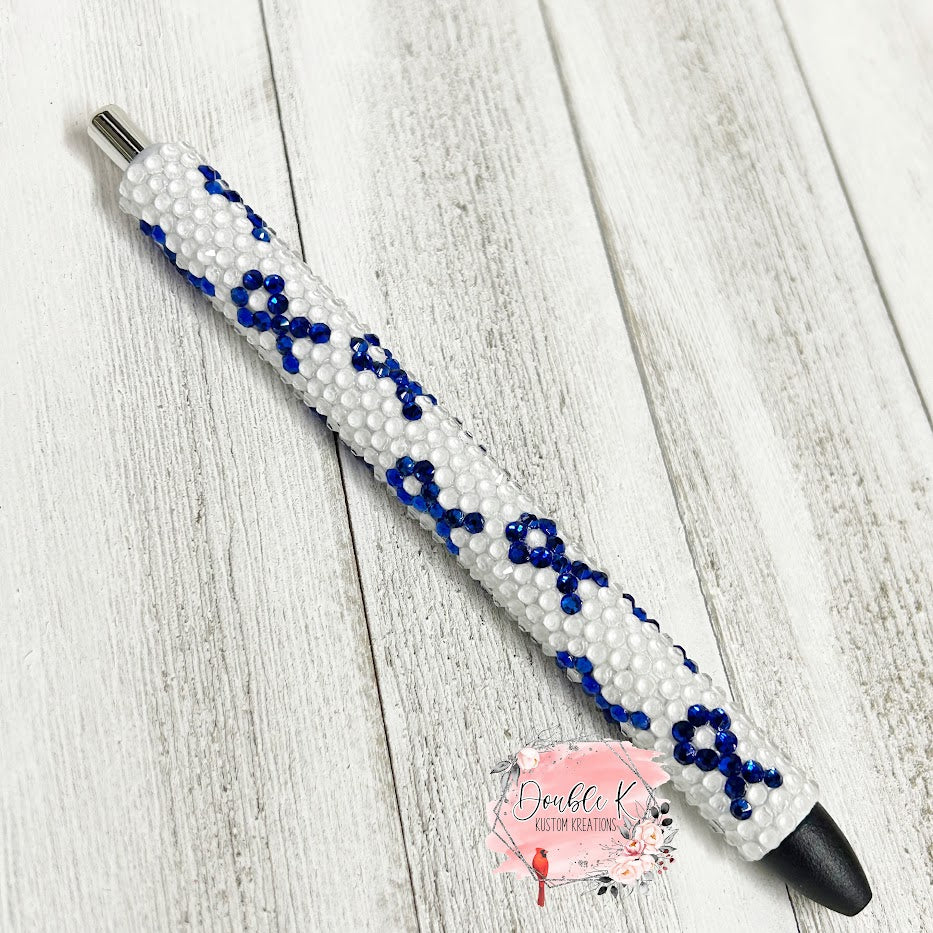 Awareness Ribbon Rhinestone Pens