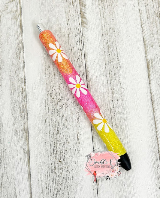 Bright Daisy Epoxy Pens