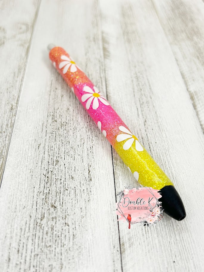Bright Daisy Epoxy Pens