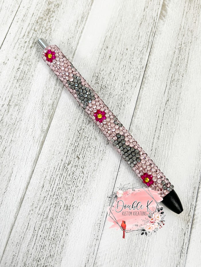 Cat Rhinestone Pen- Customizable