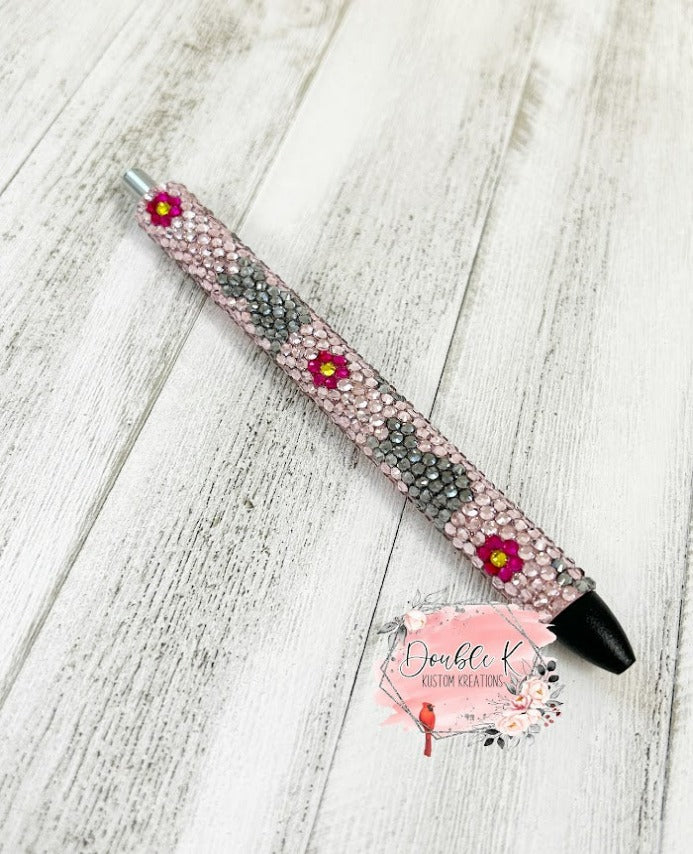 Cat Rhinestone Pen- Customizable