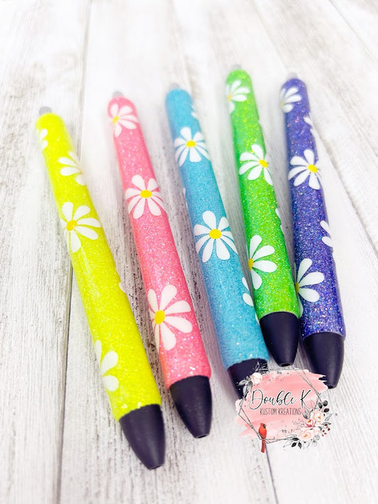 Neon Daisy Epoxy Pen