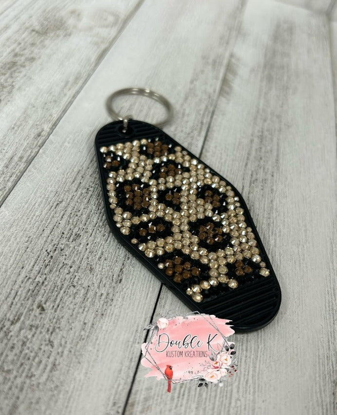 Leopard Hotel Keychain