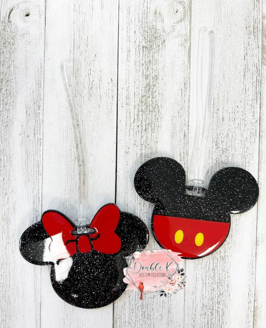 Mouse Luggage Tags