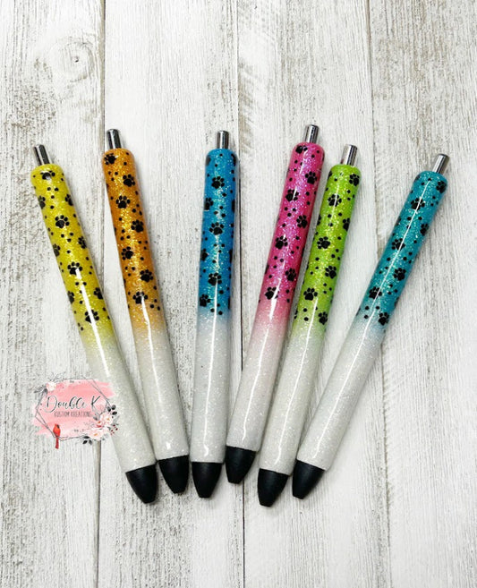 Neon Paw Epoxy Pen