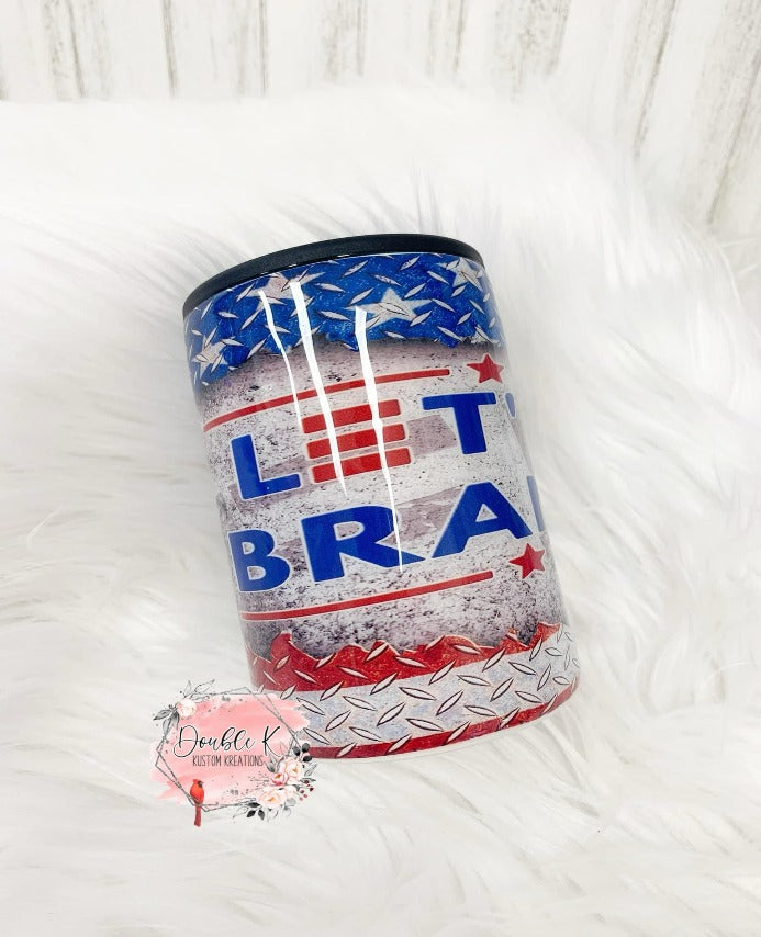 Let's Go Brandon Can Coozie- Ready To Ship