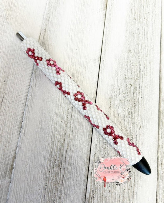 Awareness Ribbon Rhinestone Pens