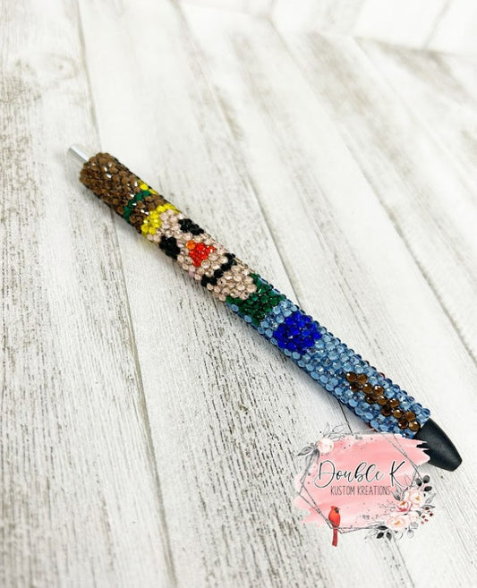 Mr. Scarecrow Rhinestone Pen