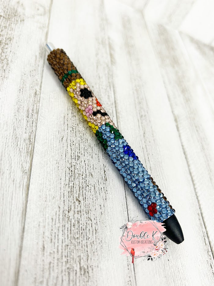 Mr. Scarecrow Rhinestone Pen