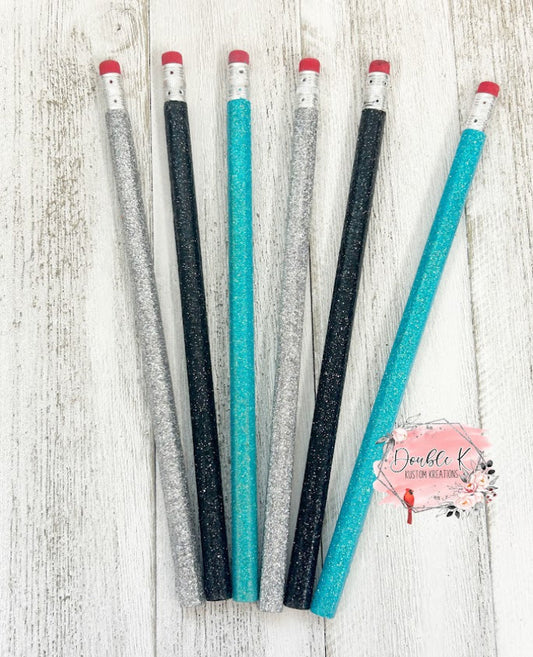 Mariners Glittered Pencils